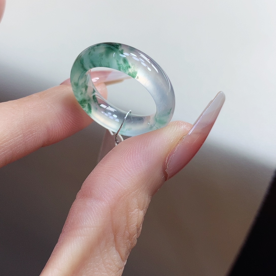 翡翠戒指未镶嵌14号