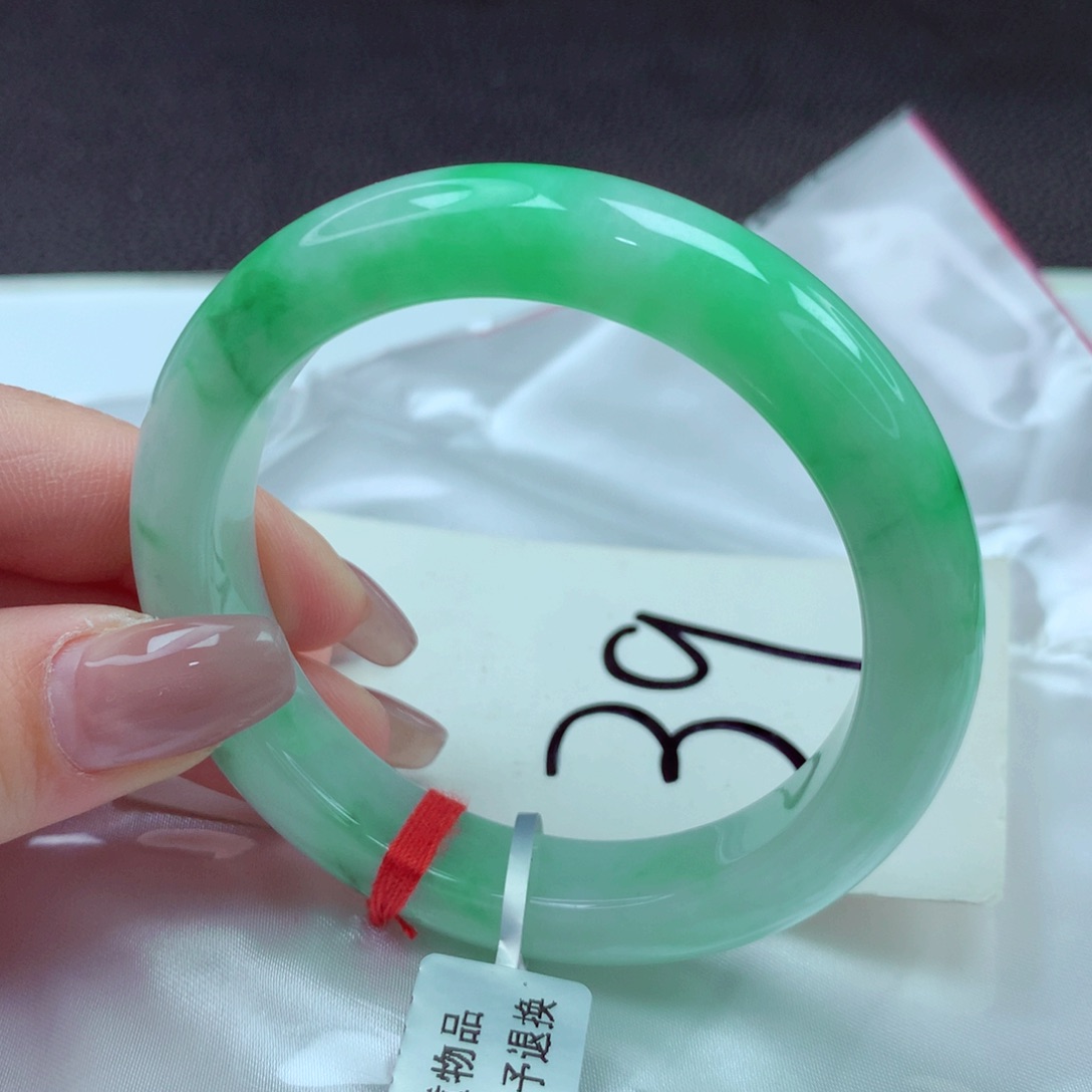 翡翠手镯未镶嵌手镯55