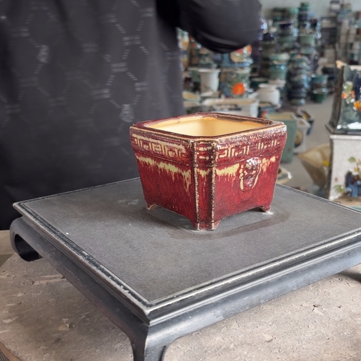 。一风堂石湾花盆 内11*7