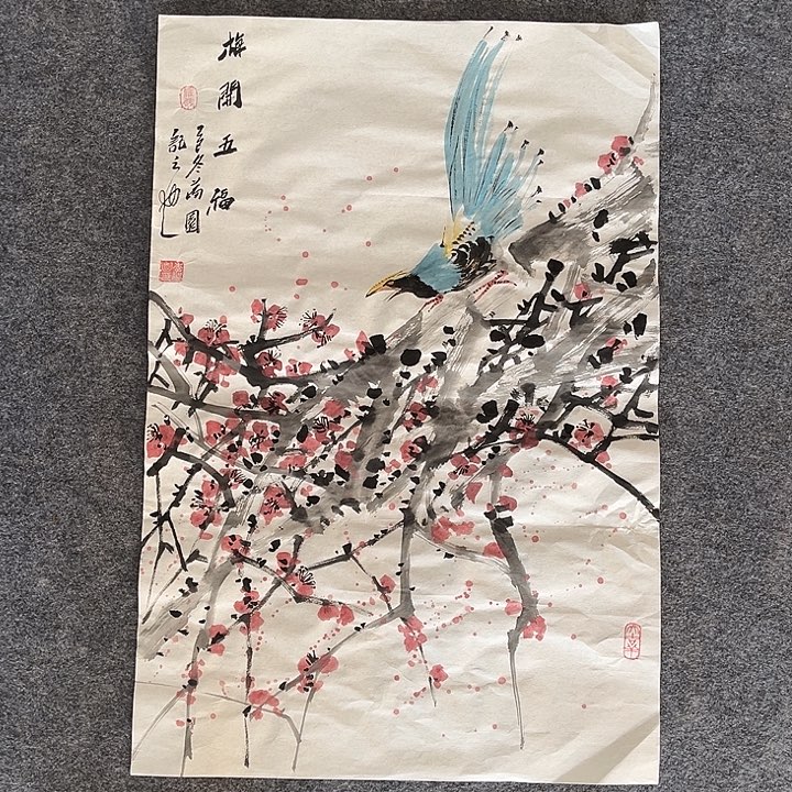 国画花鸟画作品欣赏