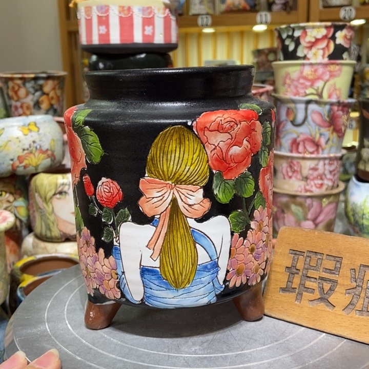 景德镇艺术手绘作品