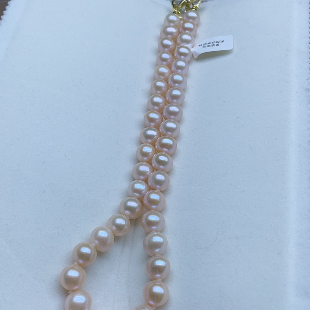 淡水珍珠颈饰银S925镶嵌