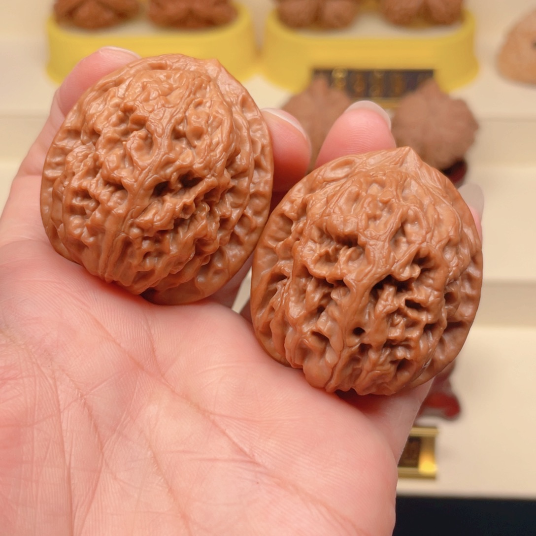 文玩核桃把件凤凰台40