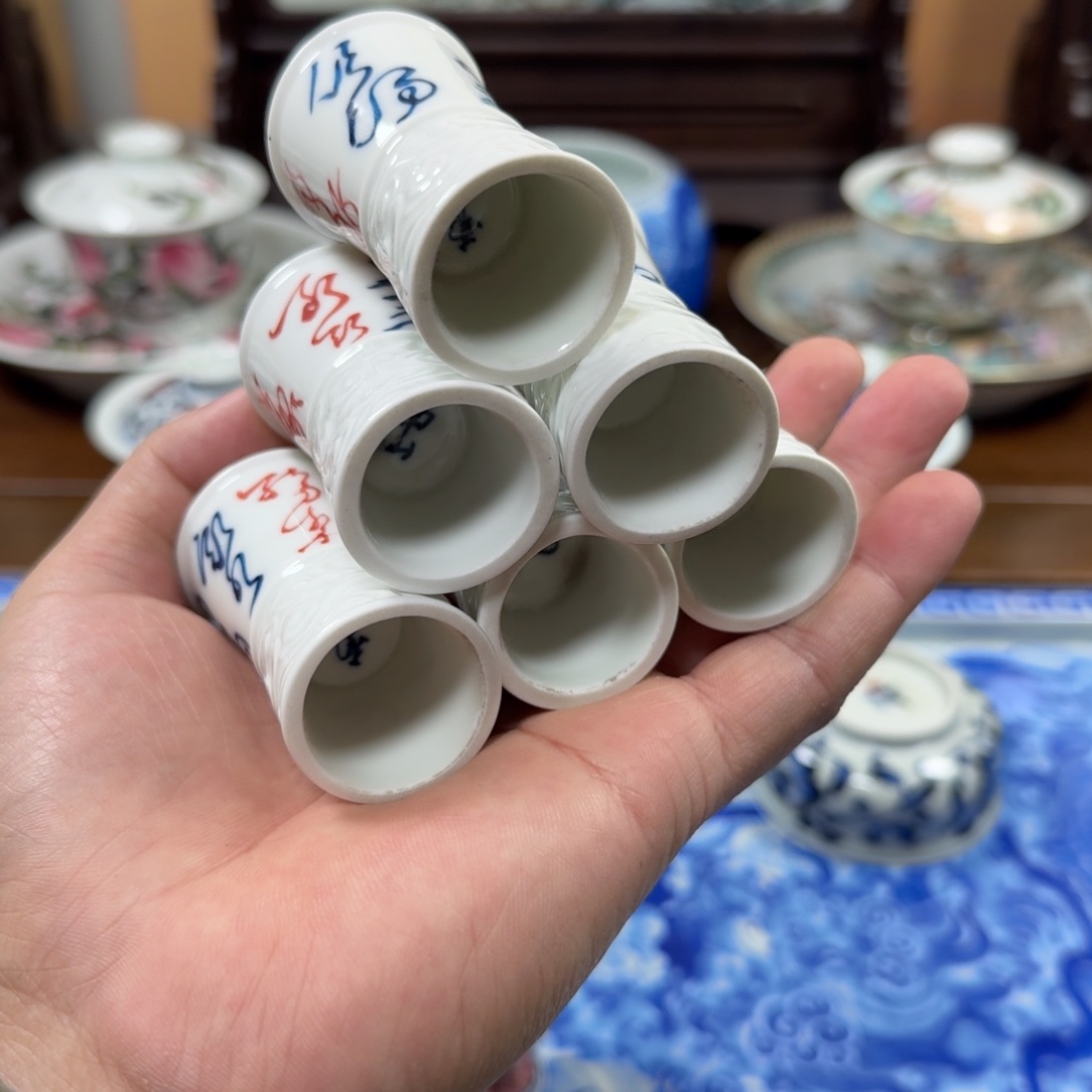 一***生全手工全手绘陶瓷