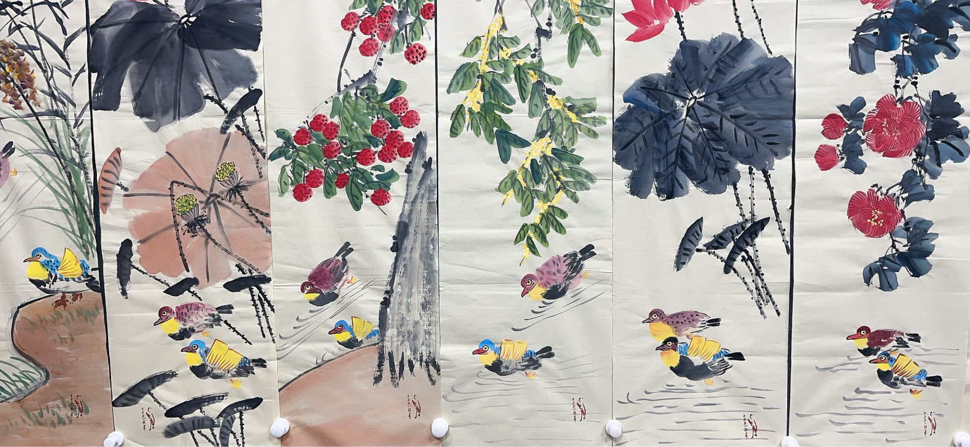 【邦乔】精品十二条屏装饰画通用链接