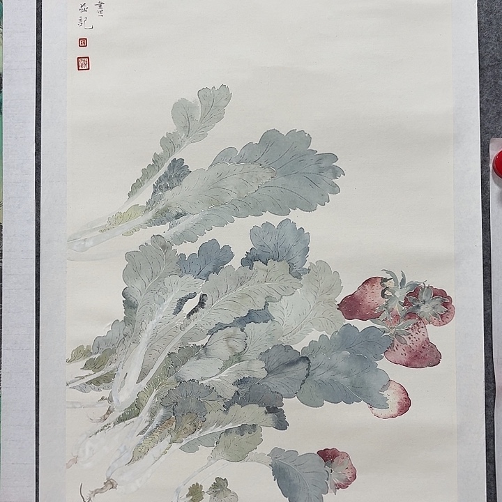 风***声国画国画作品软片作品