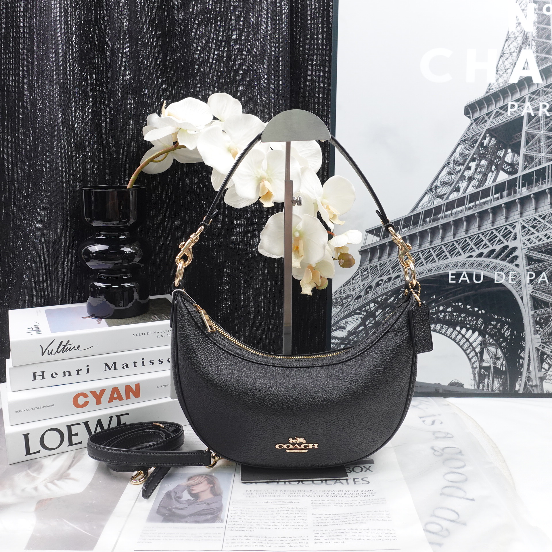 95新 COACH/蔻驰 单肩包/T10270918