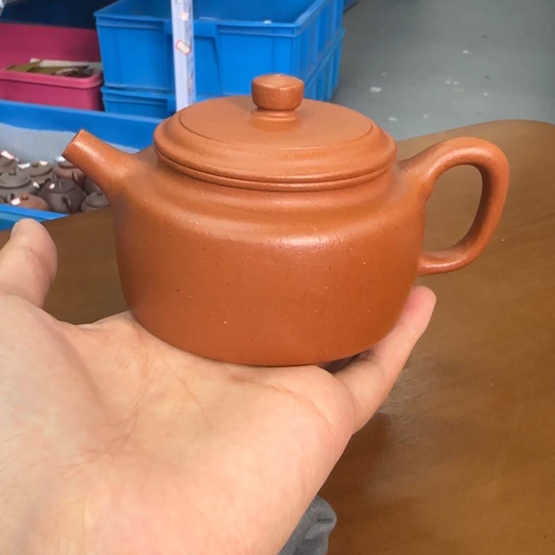 微瑕老林紫砂薛海霞德钟野山红泥