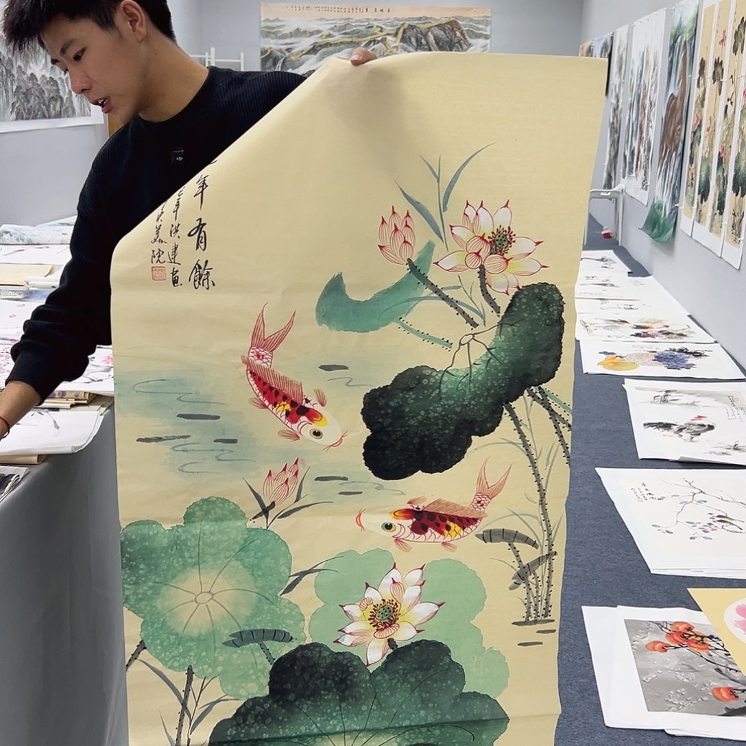 国画国画作品纯手绘