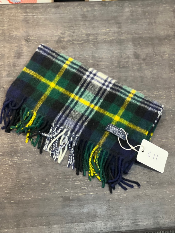 95新 BURBERRY/博柏利 夏七中古/巴宝莉围巾c11