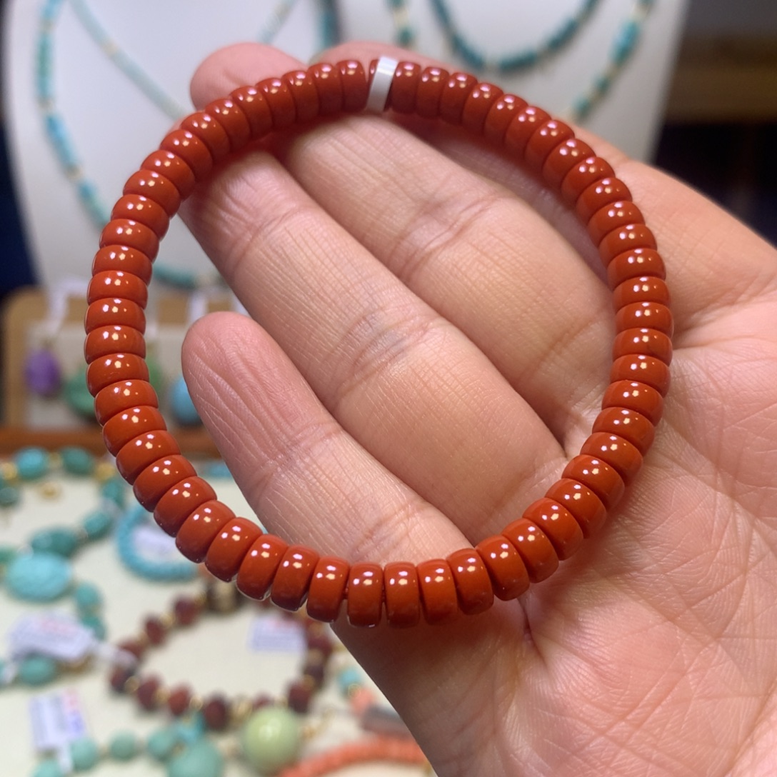 南红玛瑙未镶嵌单圈