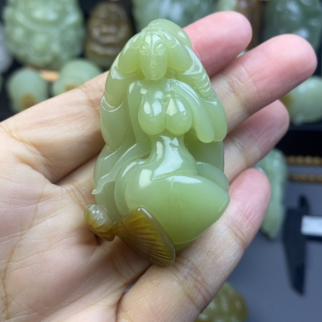 和田玉把件未镶嵌