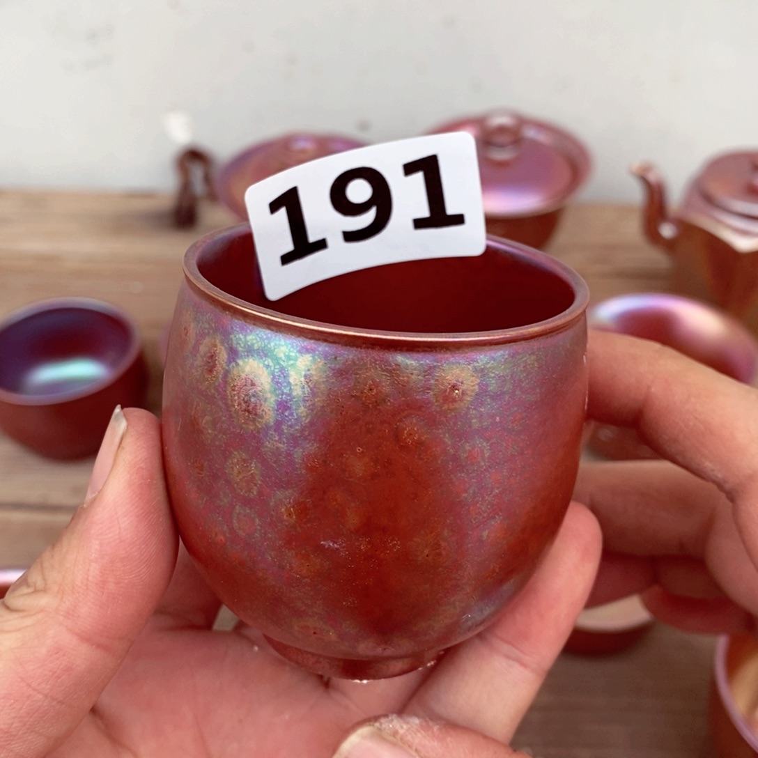 柴烧茶具陶瓷杯子