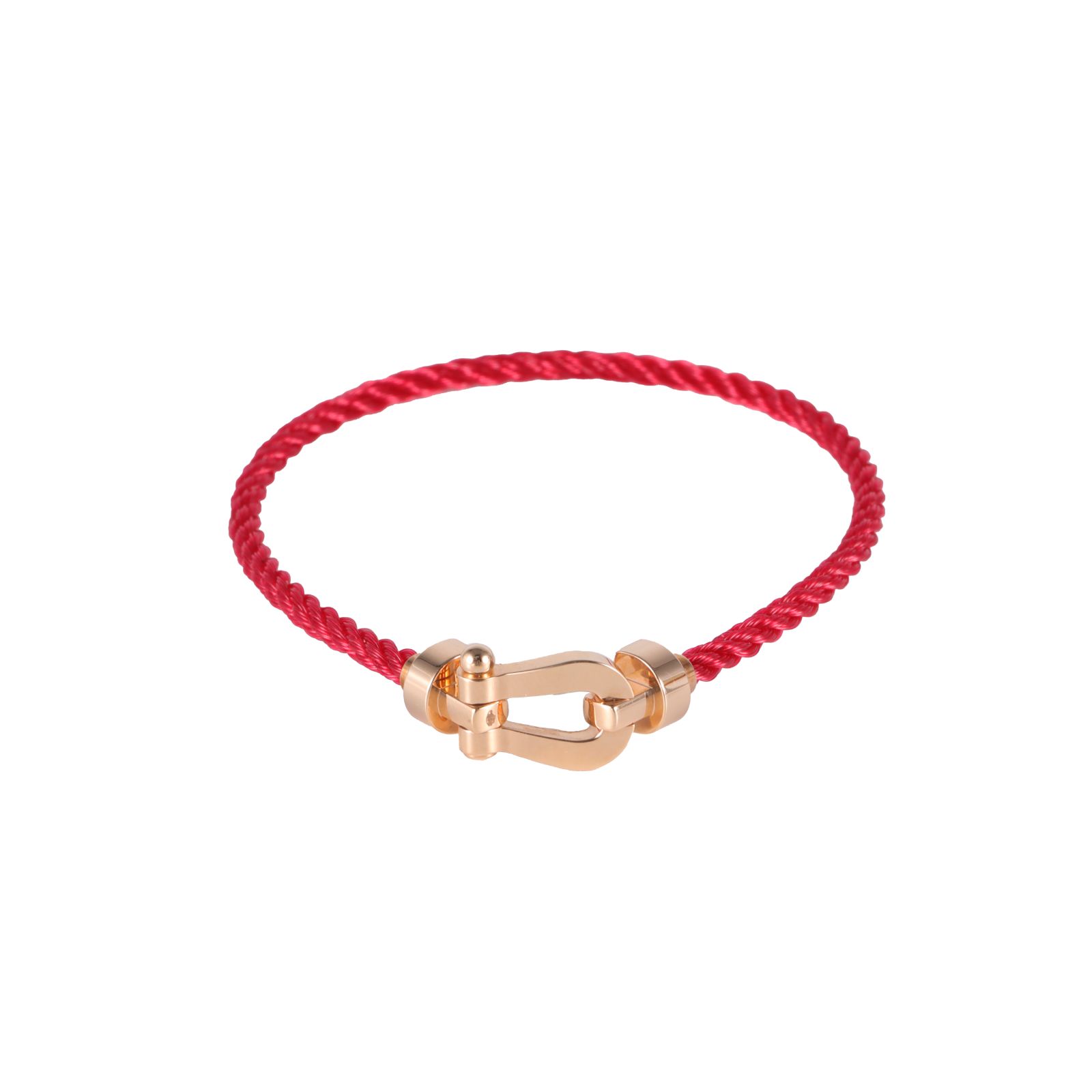 99新 FRED/斐登 -jf【66活动】Force 10手绳中号 S-M码 玫瑰金