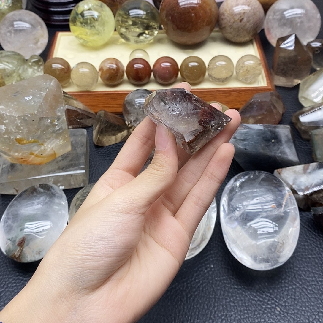 未镶嵌珠宝半成品水晶197水晶石