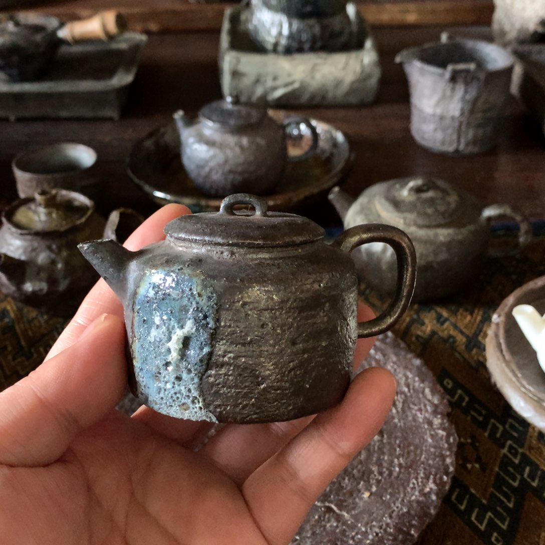 杯手工制作柴烧茶具