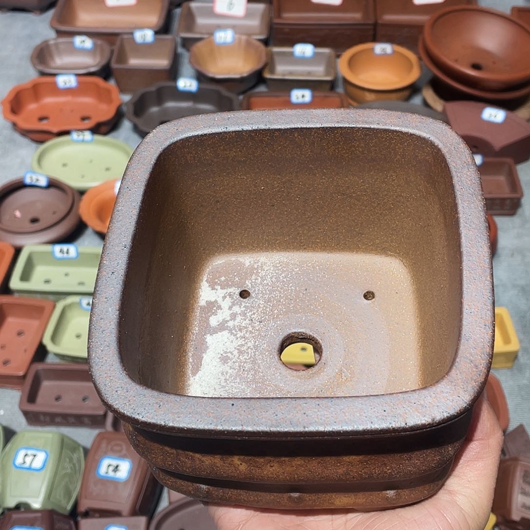 紫砂紫砂小盆12*8