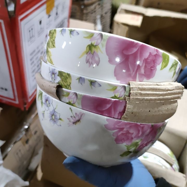 摆件陶瓷盘子碗啥都有