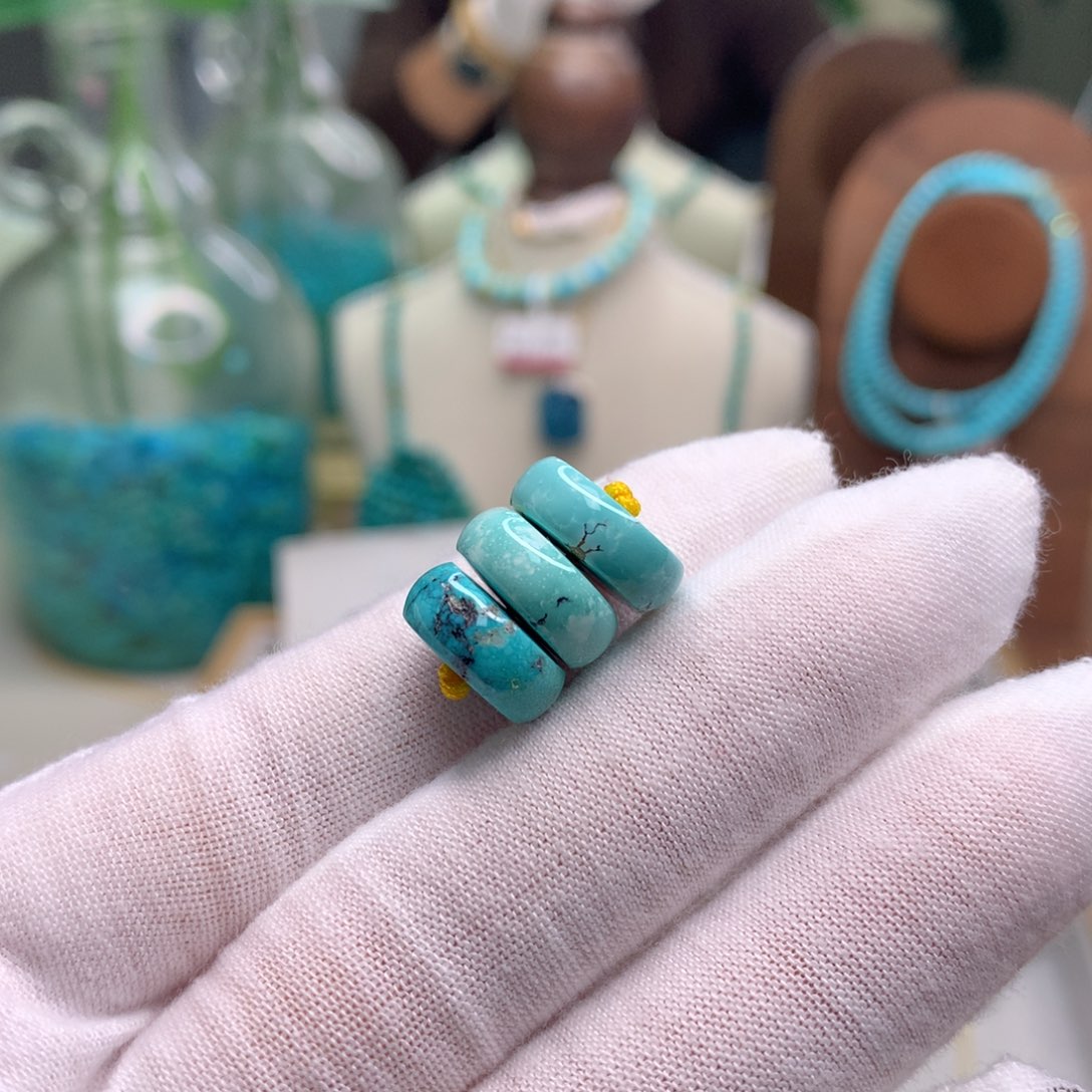 绿松石未镶嵌配饰