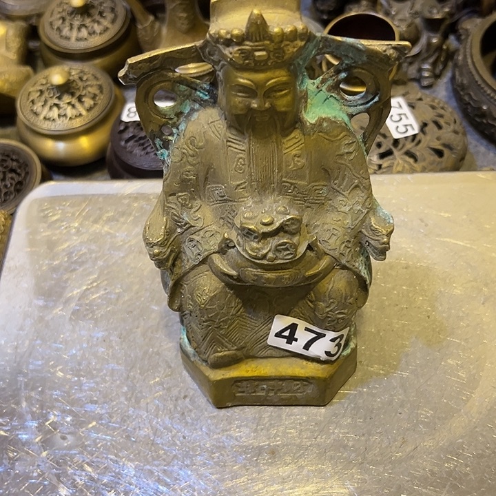 诚***业黄铜摆件，文房工艺品摆件