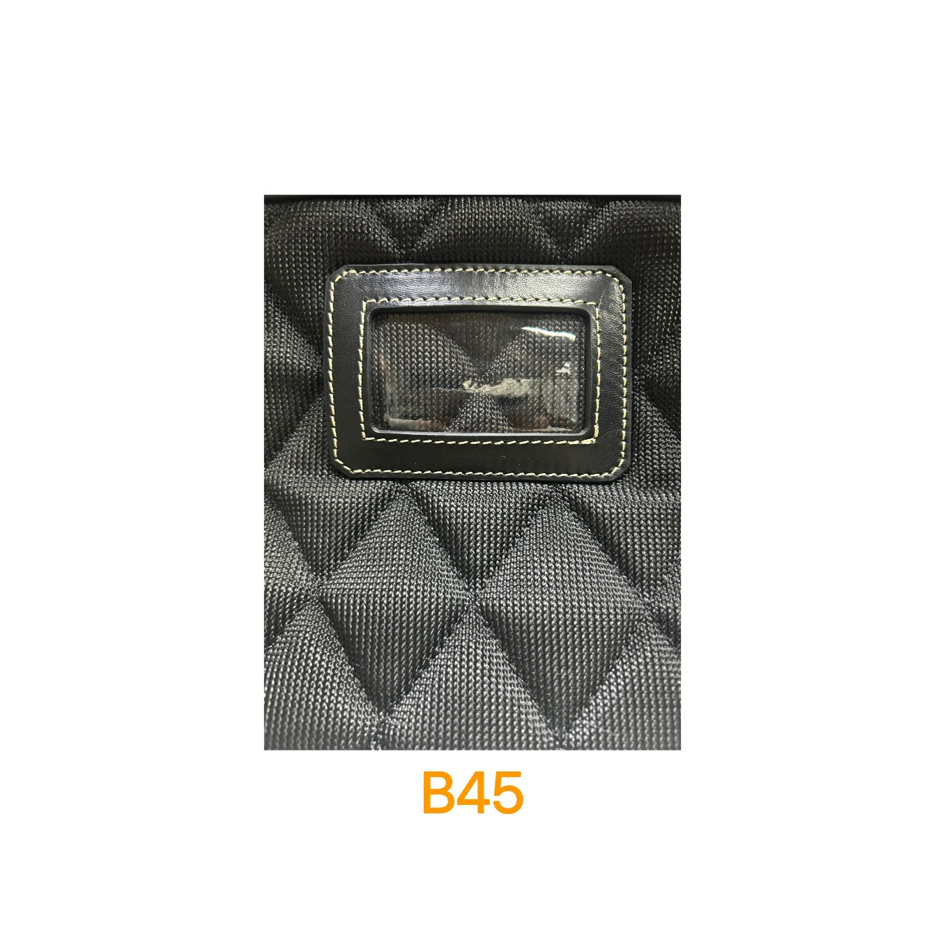 B45 经典格纹休闲帆布配牛皮小双肩包XX