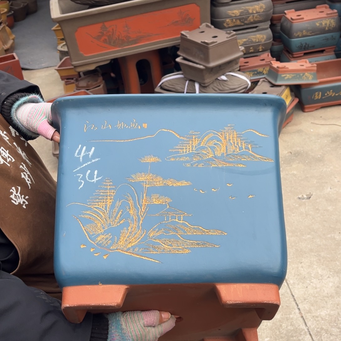 花盆紫砂盆景艺术