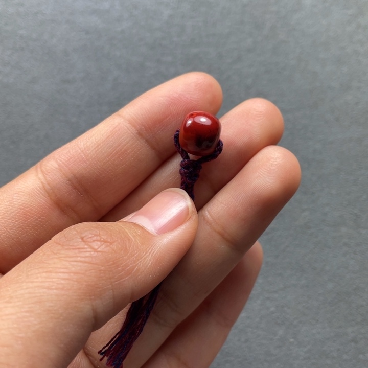 南红玛瑙配饰未镶嵌9.4mm