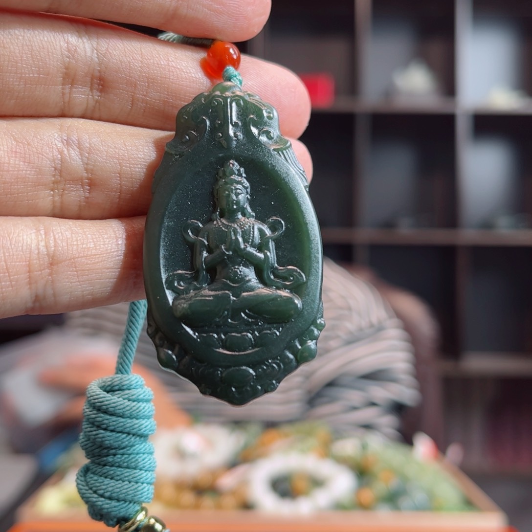 【闪购商品】和田玉挂件未镶嵌新疆塔县料多样性拍一发一