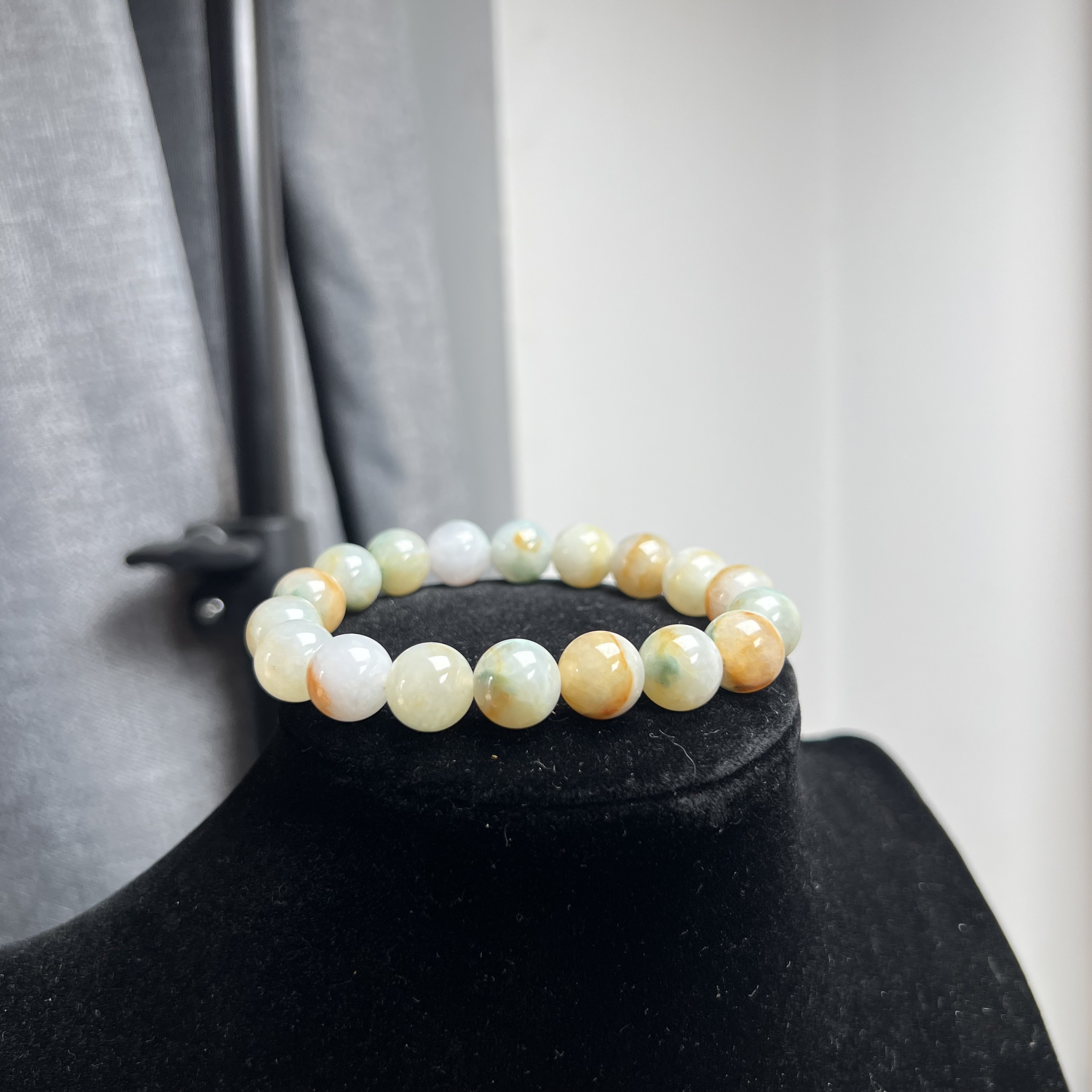 天然南奇翡翠珠子A货