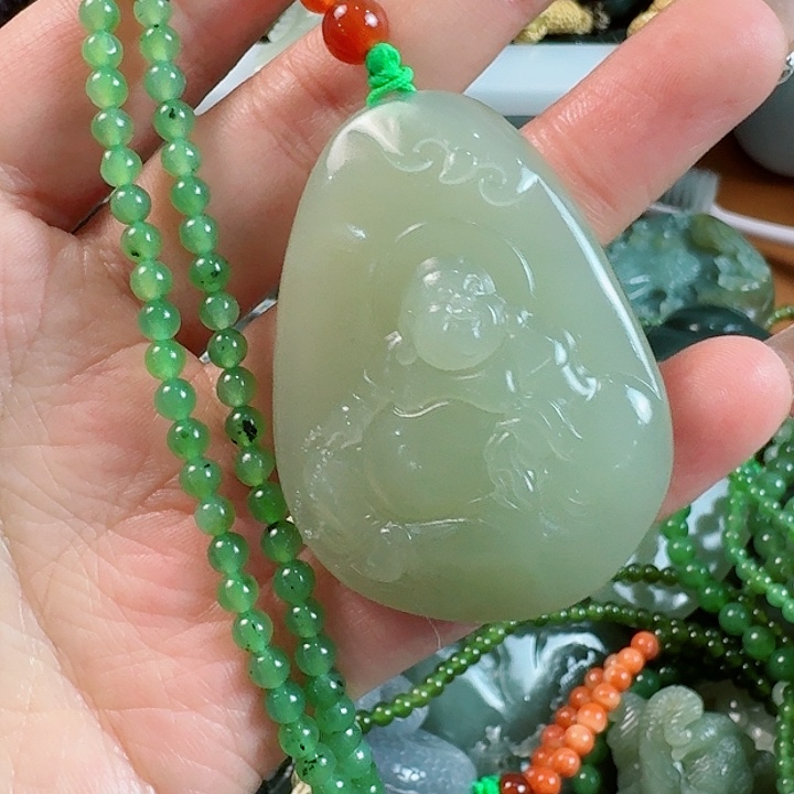 和田玉挂件未镶嵌