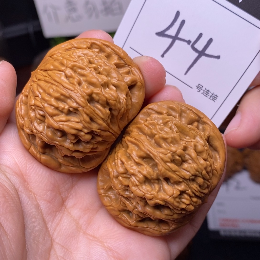 把件文玩核桃44虎头4.6