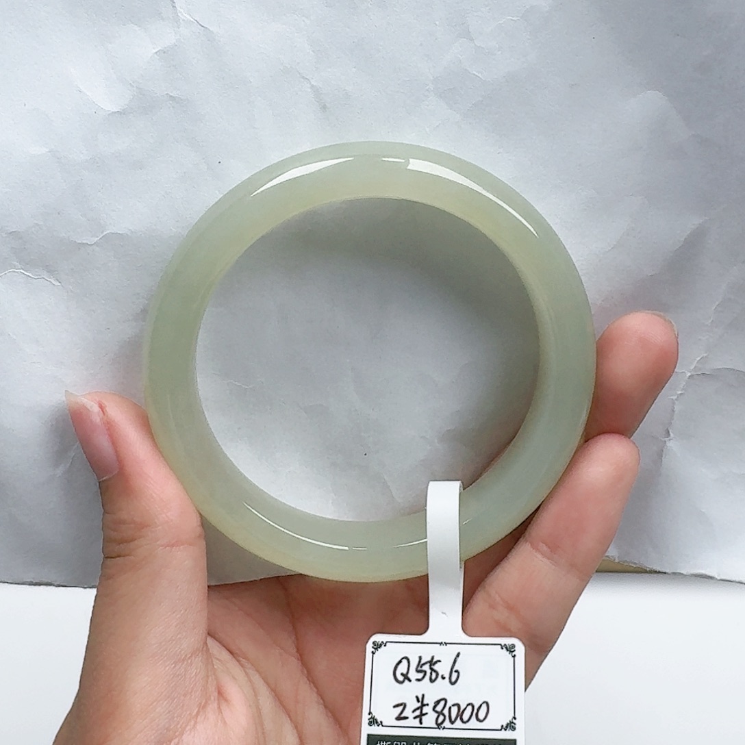 和田玉手镯未镶嵌手镯YY56