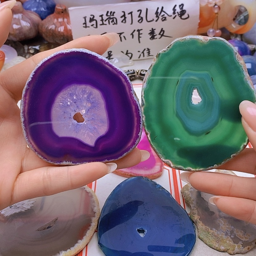 【闪购商品】未镶嵌玛瑙/玉髓珠宝半成品用****1