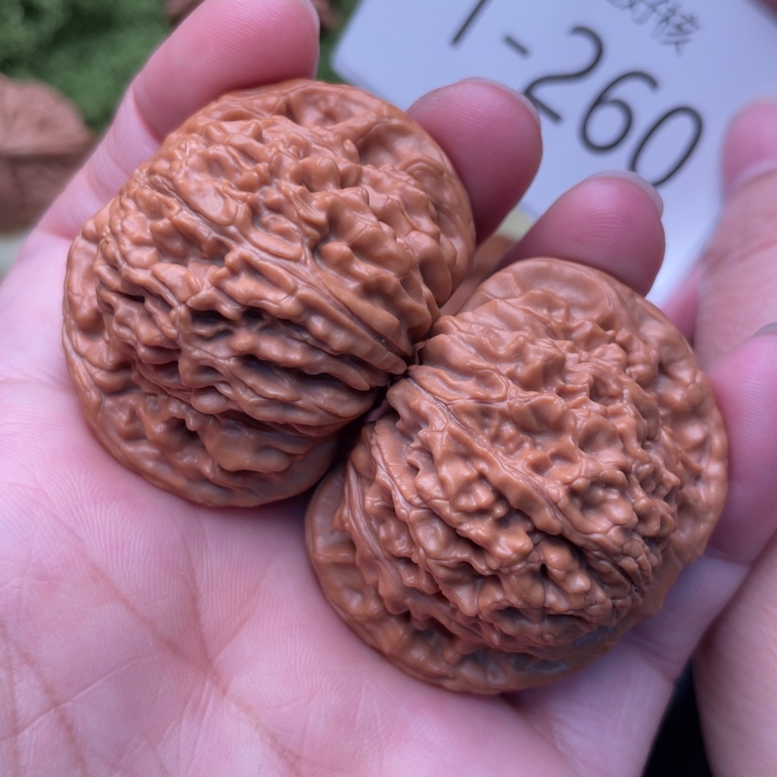 文玩核桃把件精配爆肉楼45