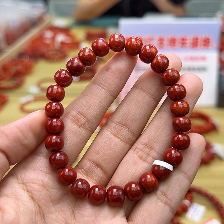 南红玛瑙多样性发一，卡8mm➕未镶嵌