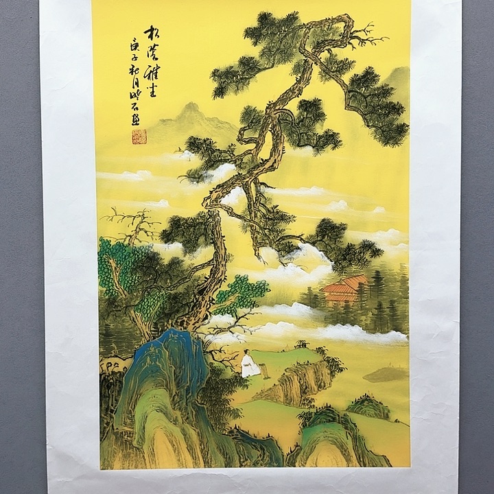 国画书法作品多次参加