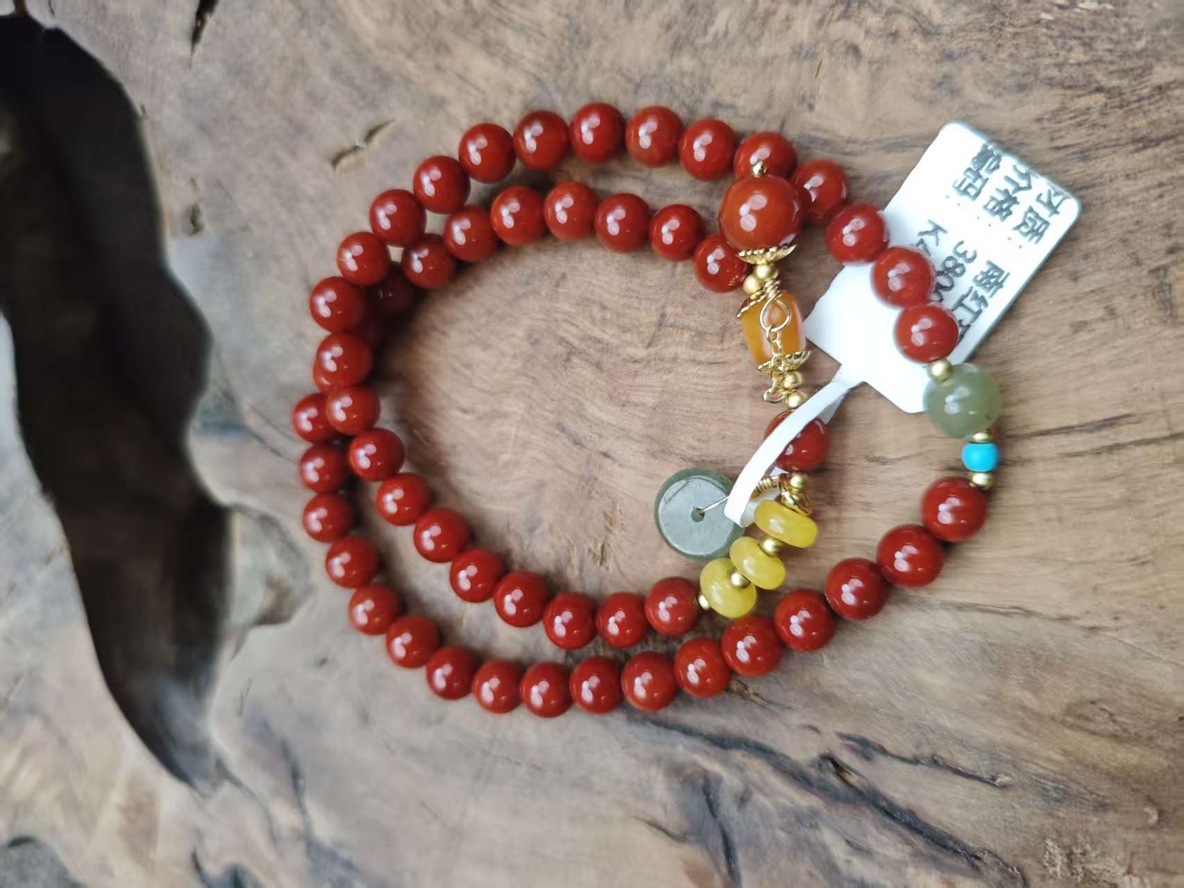 玛瑙双圈无礼盒 k444