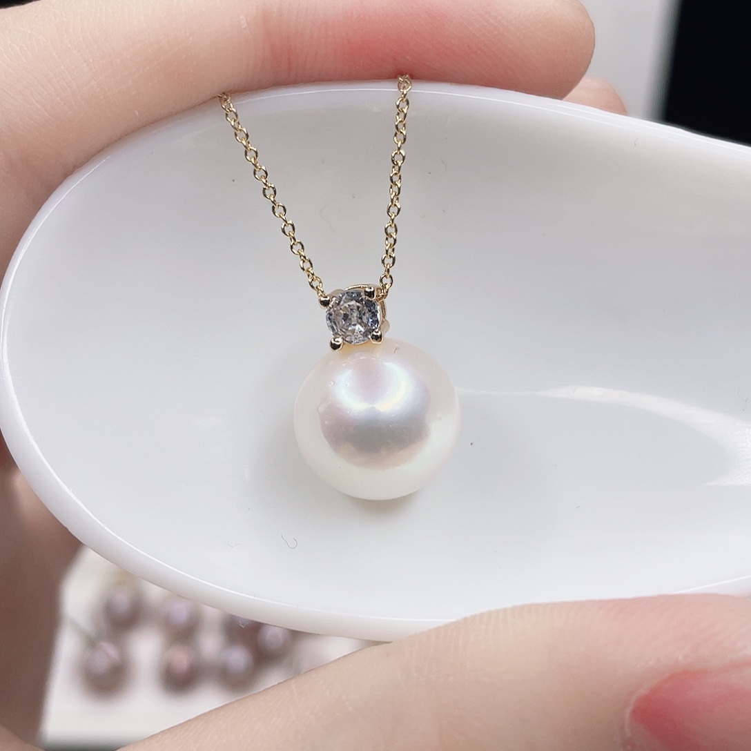 吊坠(赠链)淡水珍珠合金