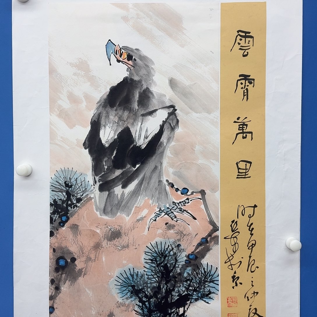 国画多次参加国内外大型