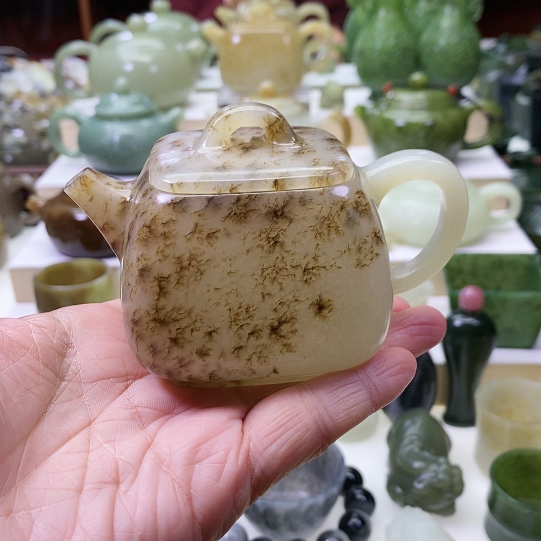 和田玉茶壶未镶嵌