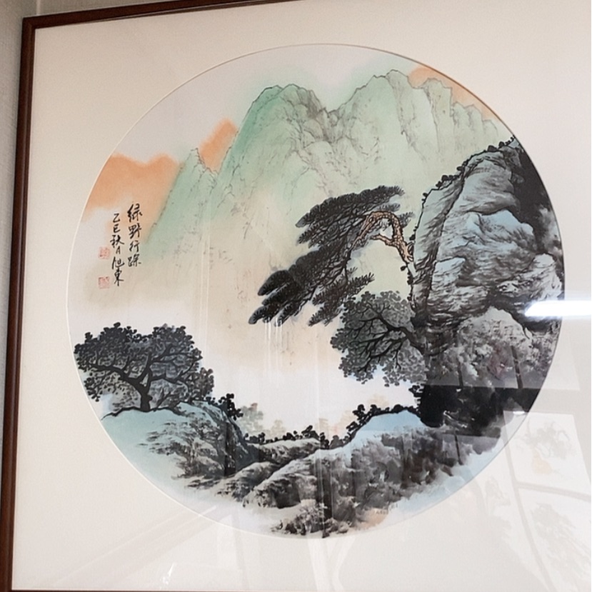 【闪购商品】国画手绘国画带框72.72