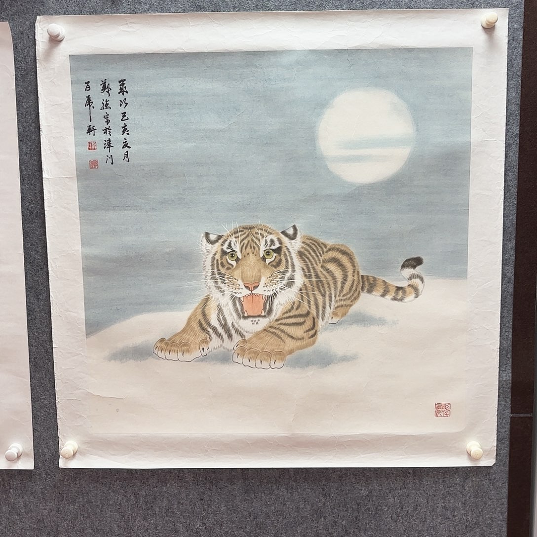 绘画郑强老师亲笔手绘