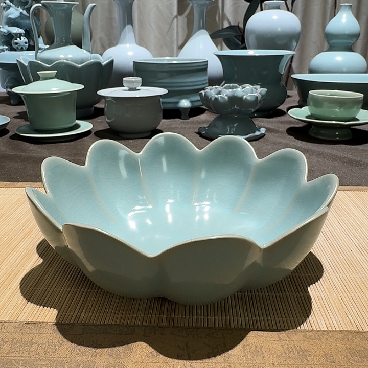 其他陶全手工，莲花盘