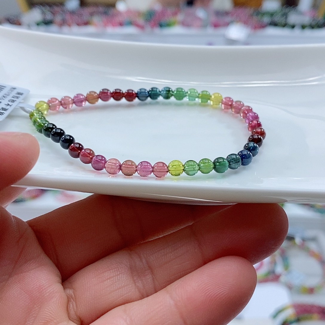 碧玺手链未镶嵌碧玺