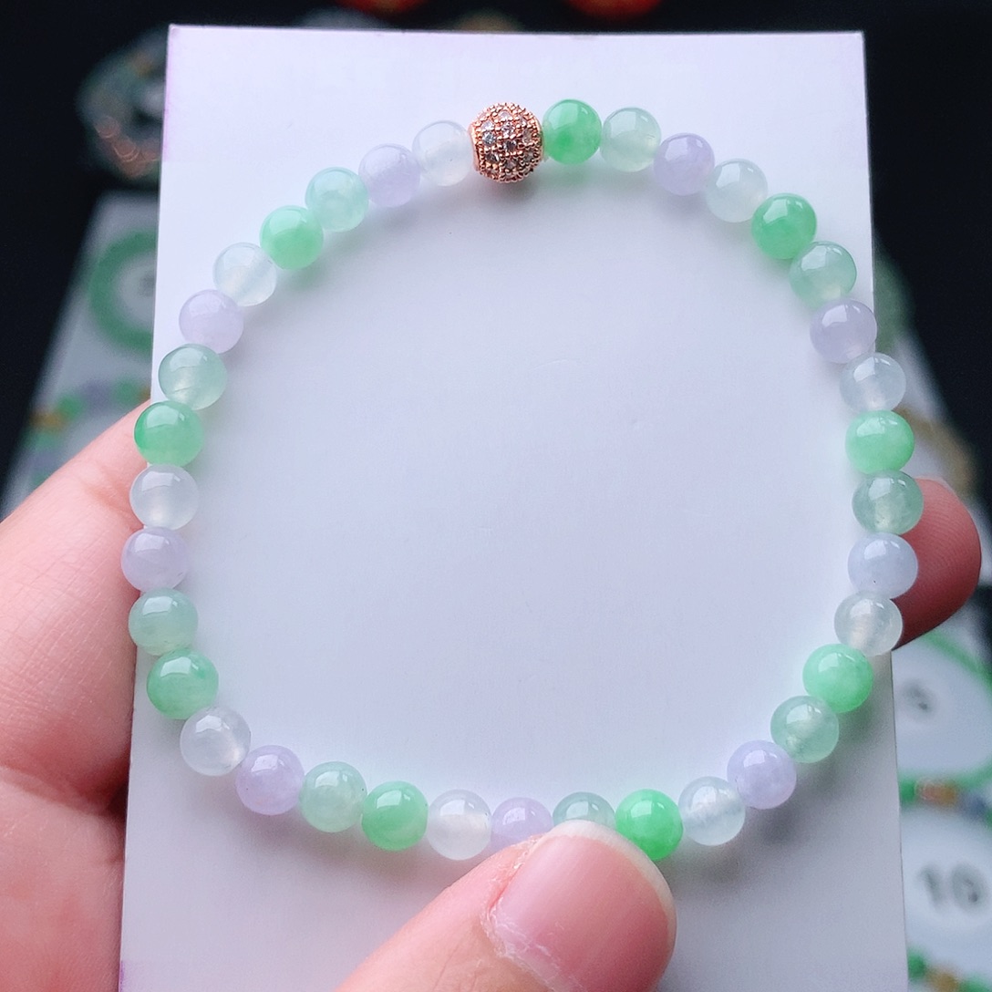 翡翠手串未镶嵌翡翠