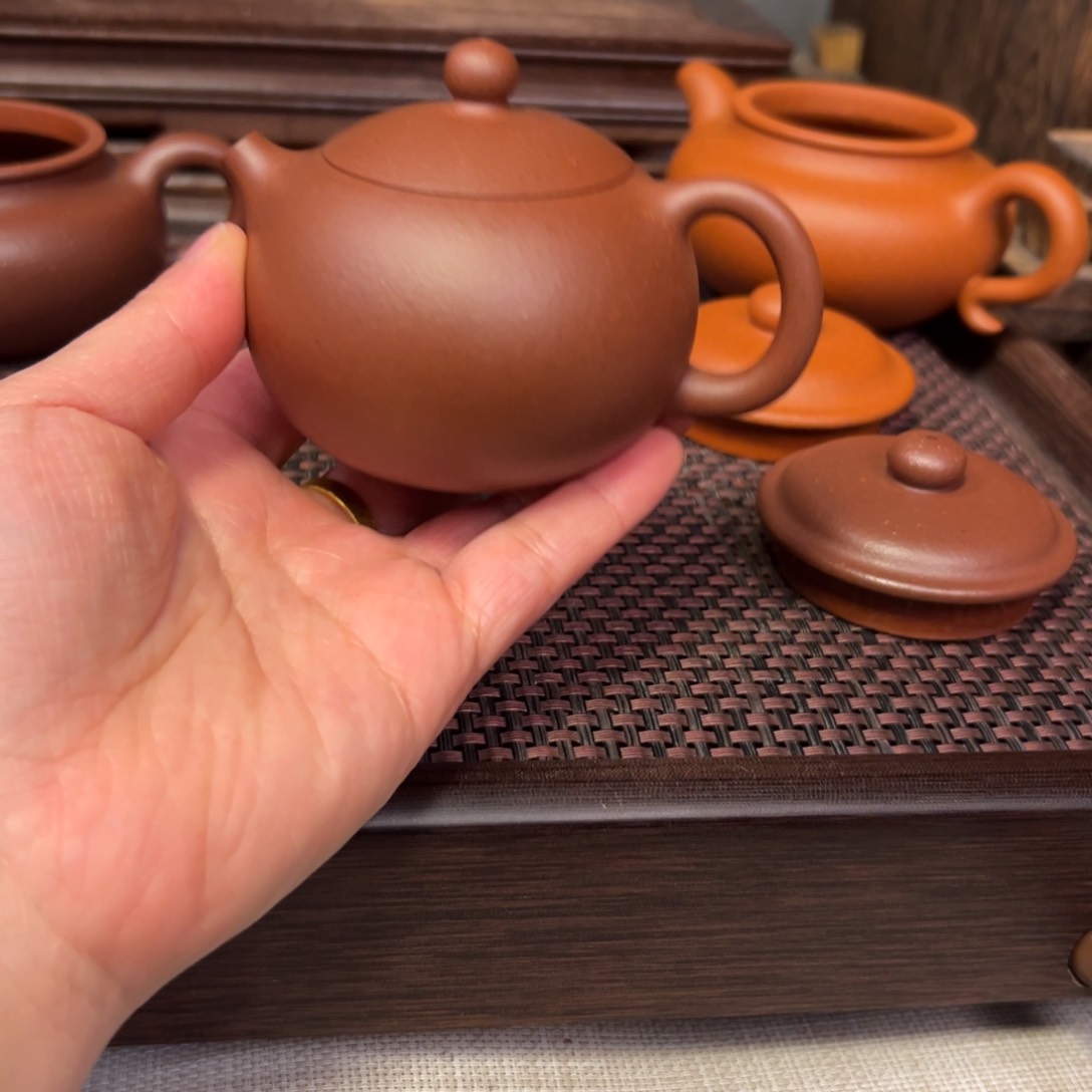 紫砂茶壶繁****l全手西施
