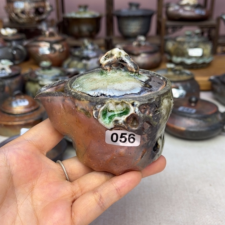 壶裸柴烧陶瓷茶具