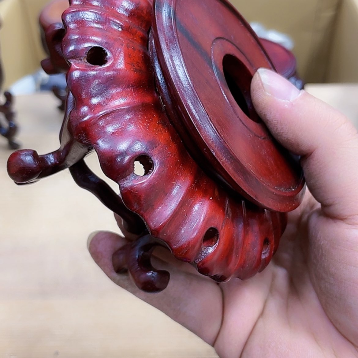 【闪购商品】瓷片茸**那瓷制作工艺品摆件