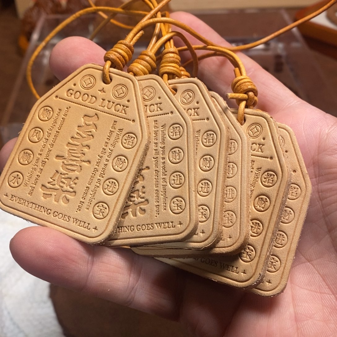 手串金刚菩提多喜乐牛皮片