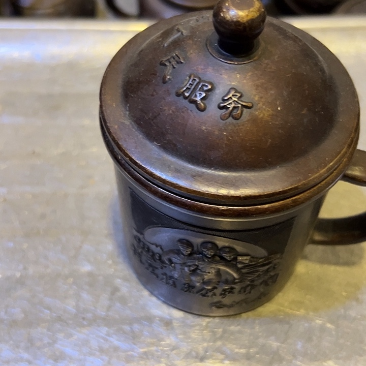 黄铜摆件，文房摆件